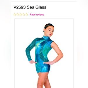 A Wish Come True Acro Gymnastics Costume Large Child